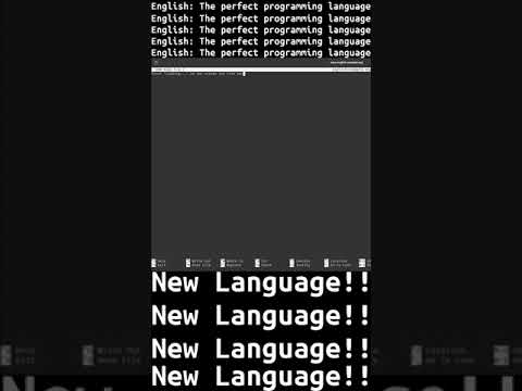 A new programming language!