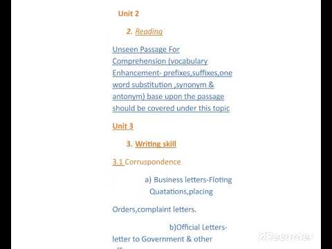 communication skill 4th samaster syllabus up polytechnic 2024
