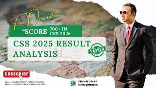 CSS 2025 Result & Paper Analysis | Compulsory Subjects Breakdown | CSS with Sir Usman (PAS)