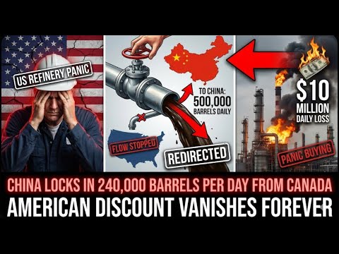 Oil Shift: Will Canada Send 500k Barrels to China? (US Market Impact)