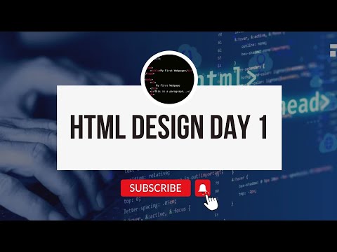 Day 1 :- Create your first HTML page | 30- Day Course 💻