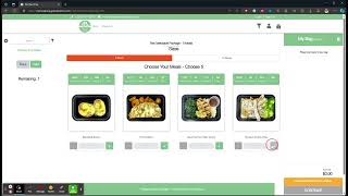 Allow Cart Addons in Packages | GoPrep | Meal Prep Software