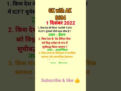 Current Affairs Today l Gk Tips l daily current Affairs l #shorts