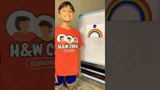 We Learned To Draw A Perfect Rainbow 🌈