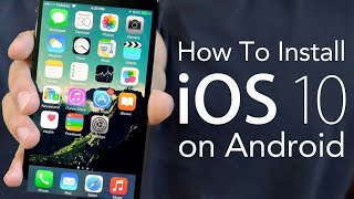 How to make a iOS in Android phone
