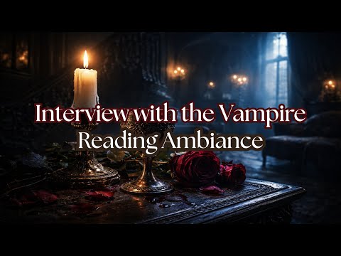 Interview with the Vampire Reading Ambiance | The Vampire Chronicles