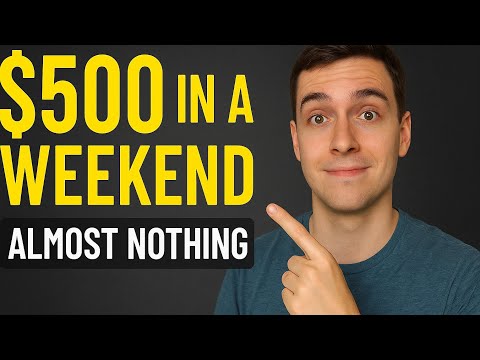 I Made $500 in a Weekend With Zero Experience (Step-by-Step)