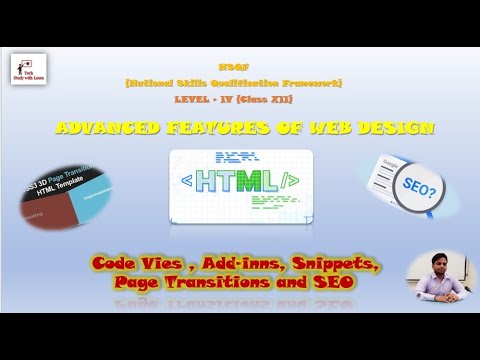 Code Views, Add-ins, Snippets, PSD Templates, Page Transition and SEO