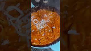 Easy College Recipe 🍝 | Chorizo Pasta #shortsvideo #shortvideo #collegerecipes