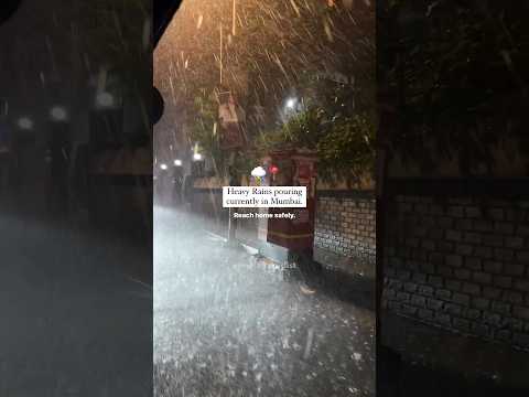 Heavy Rains in Mumbai City 2024. #MumbaiRains