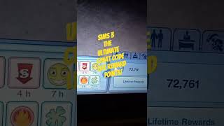 The Sims 3 Ultimate  Cheat Code! Life Rewards Points!