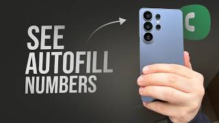 How to See Autofill Mobile Numbers in Android (tutorial)
