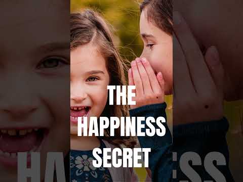 The HAPPINESS SECRET -- Motivational Speech #shorts #motivation