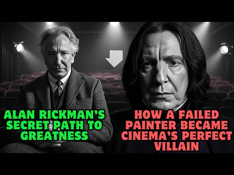 Alan Rickman’s Untold Story: From Humble Beginnings to Hollywood’s Greatest Villain