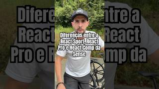 Diferenças entre as React da Sense - React Sport, React Pro e React Comp #bike #mtb #sense