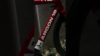 Argon 18 E112🤤 #fixedgearbicycle #fixedgearbike #bikelife #fixedgear