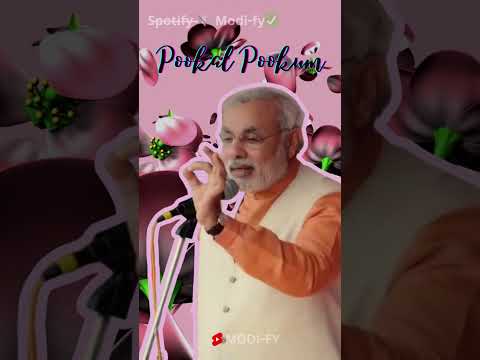 what if Pookal Pookum tharunam sing by modi | #modisong #modiedittamil