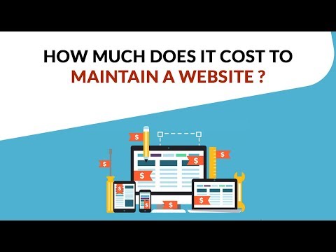 How Much Does it Cost to Maintain a Website?