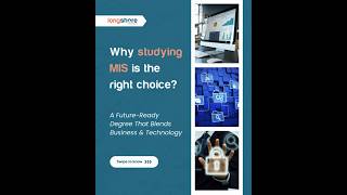 Torn Between Tech and Business? Discover the Power of MIS! #GradSchoolTips #studyintheus