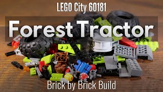 LEGO City Forest Tractor 60181 Brick by Brick speed build