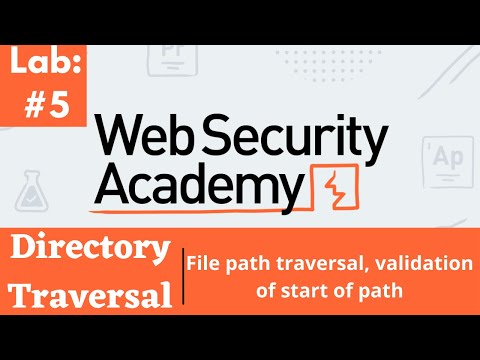 File Path Traversal, Validation of Start of Path | Web Security Academy (Audio)