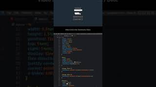 Navigation with HTML, CSS, and JavaScript / #shorts