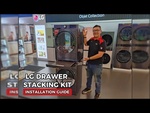 LG Drawer Stacking Kit Installation Guide