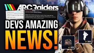 ARC Raiders - Devs Break Records! New Cosmetics & Patch News!