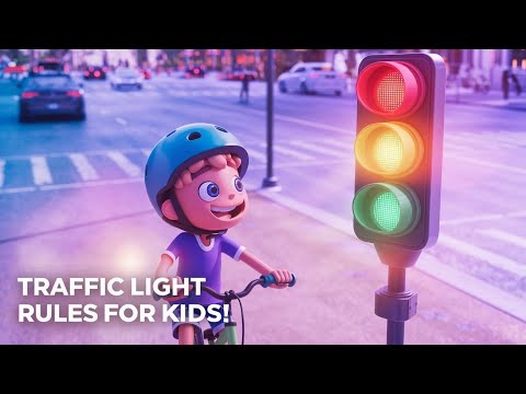 Traffic Light Rules for Kids | Fun and Easy Road Safety Song!"