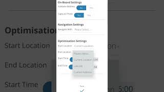 Selecting User Preferences