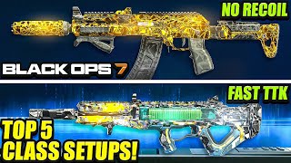 BLACK OPS 7: NEW TOP 5 OVERPOWERED META LOADOUTS After UPDATE! (BO7 Best Class Setups) BO7 Best Guns