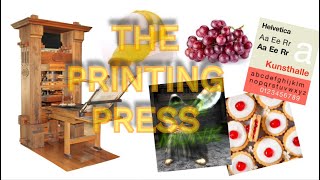 The (very accurate) history of the printing press
