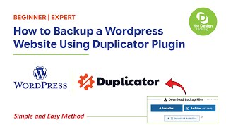 How to Backup Your WordPress Website Using Duplicator (2026 Guide)