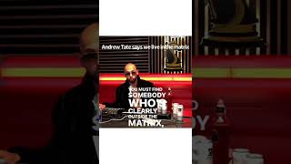 Andrew Tate on living in the matrix🤯😱….. #andrewtate #tatespeech #redpill