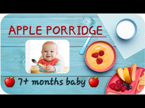 |Healthy Breakfast recipe|apple date suji porridge #food #babyfoods #suji#healthy  #waightgain 