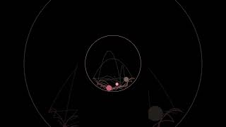 Procedural Zen #12: Chaos to Harmony | Multiple Bouncing Dots ASMR #animation #asmr #bounce #clack