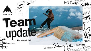 The Burton Team Takes Over High Cascade Snowboard Camp | Team Update: Burton