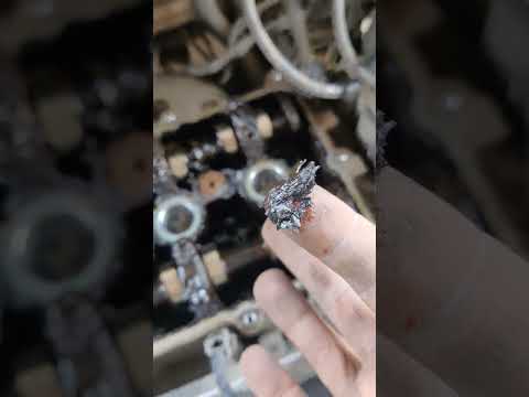 Car bad engine oil #oil#carslover