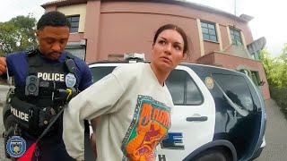 Karen Arrested for Punching Publix Employee in Front of Police | Karens Getting Arrested By Police