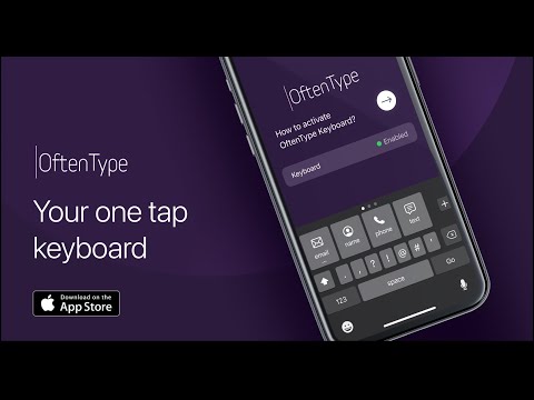 OftenType - Your One Tap Keyboard