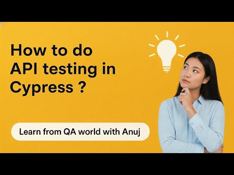 How to do API Automation in cypress