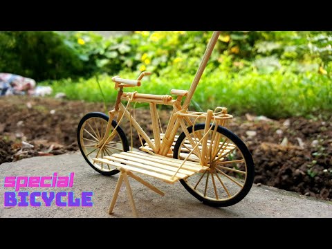 Bamboo Craft Ideas - Historic Bike of Vietnam War - Transportation