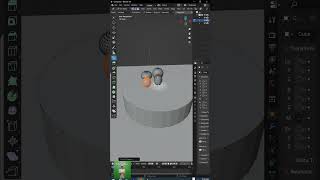 "Modeling a Table Using Only Add Tools in Edit Mode | Blender Challenge" #shorts  #blender3d