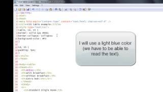 CSS Table tutorial: how to style an HTML table with CSS