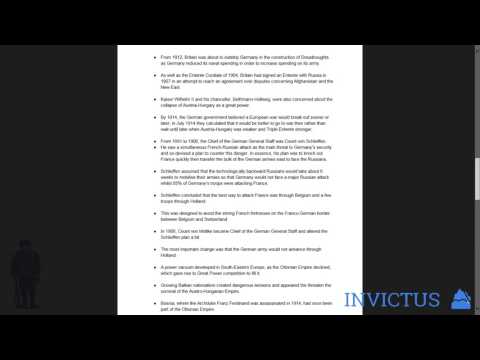 Causes of WW1 - all knowledge in 1 video