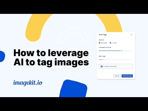 Using AI tags to organize assets in ImageKit | Digital Asset Management | ImageKit