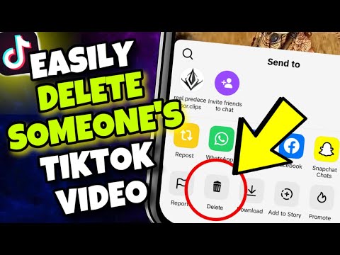 (NEW TRICK) How to Delete Someone Else's TikTok Video / Post in One Step (2026)