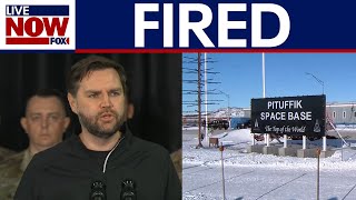 Head of US base in Greenland fired after Vance visit  | LiveNOW from FOX