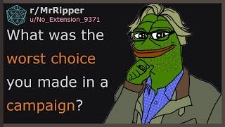 DMs, What was the worst choice you made in a campaign?#dnd #dnd