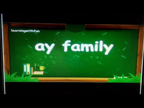'ay' Family Words|Phonics Lessons|CVC|TeachersResources|
